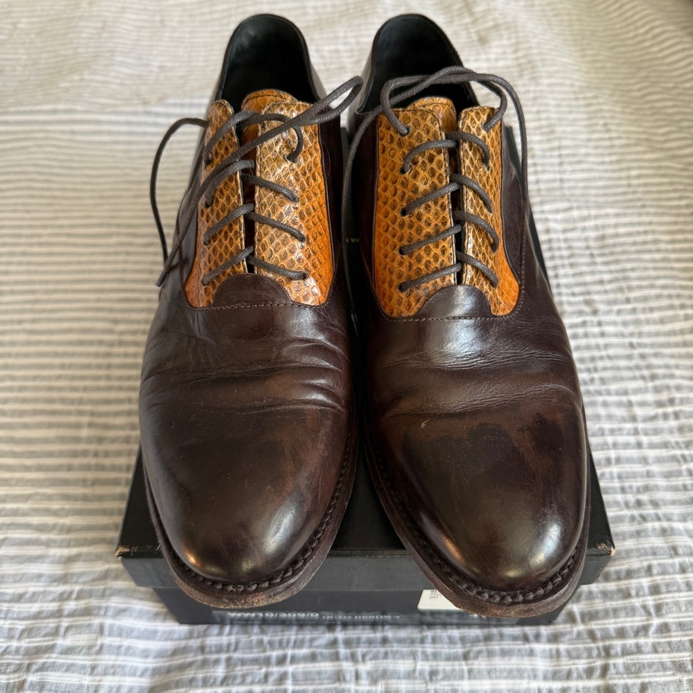 Dries Van Noten Lace Up Oxfords